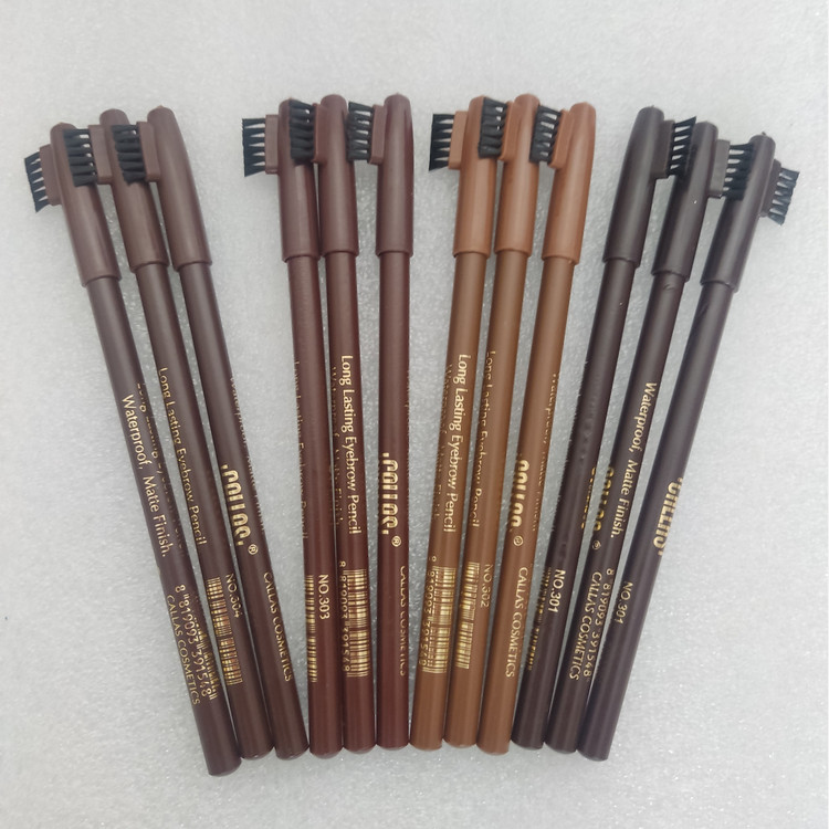 مداد ابرو شانه دار کالاس پک 12 عددی