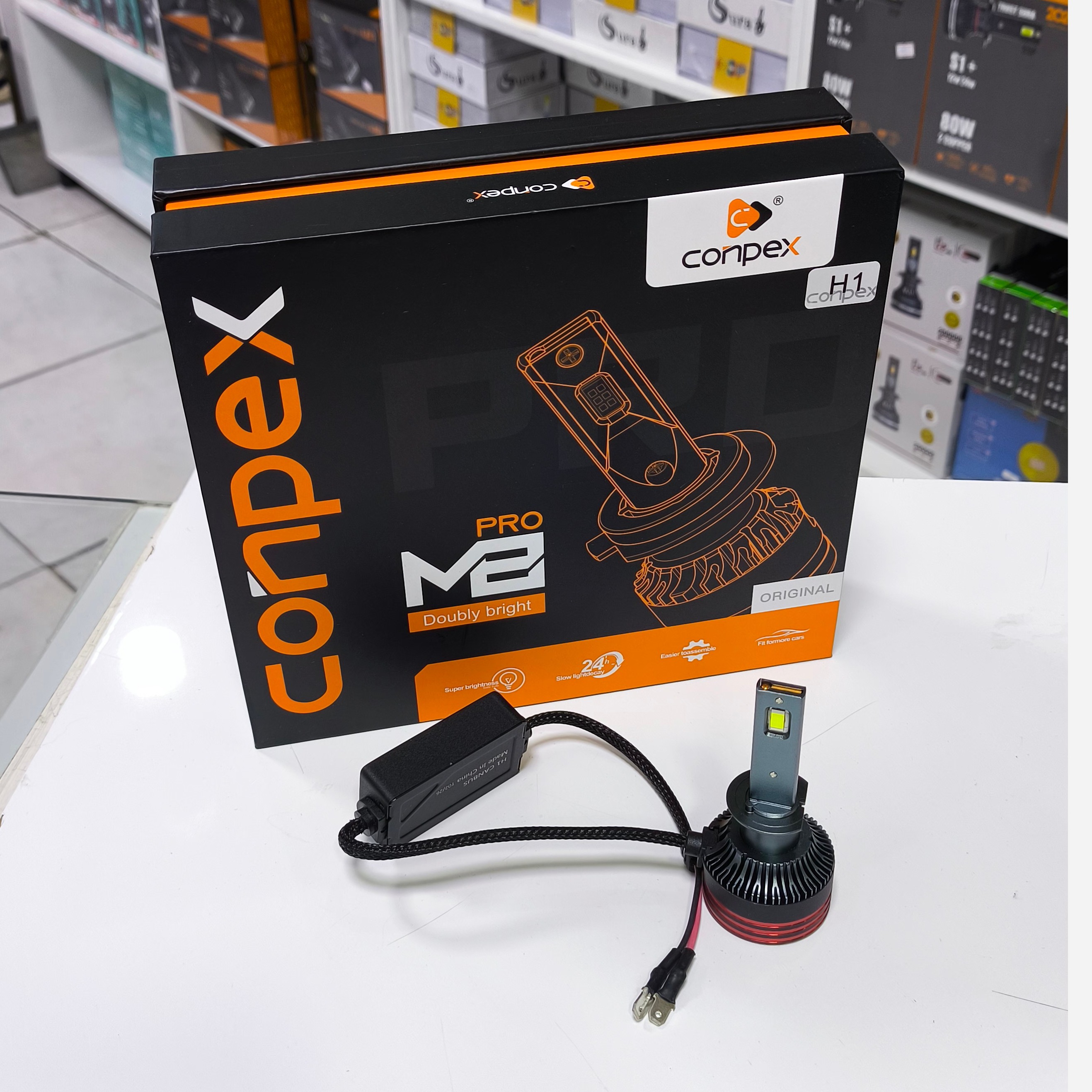 هدلایت M8 Pro (ام 8 پرو) کانپکس اورجینال بسته دوعددی گارانتی اصالت (پس کرایه)