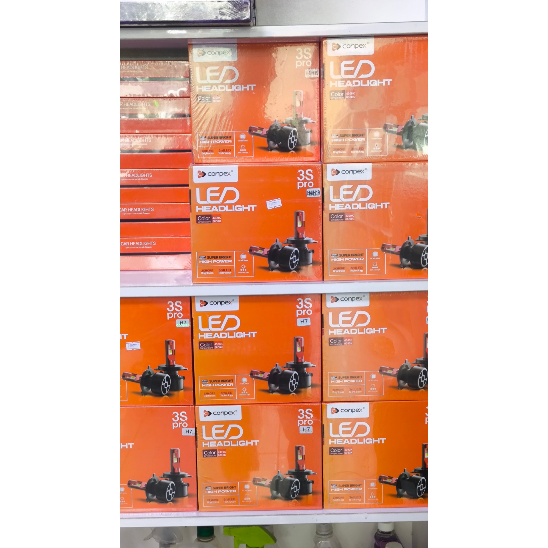 هدلایت LED کانپکس مدل 3S Pro دو رنگ H4