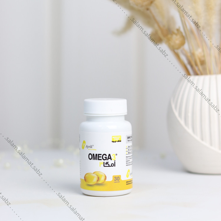 روغن امگا3 بدون جیوه ayrik سی عددی