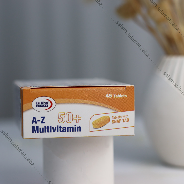 مولتی ویتامین A-Zیوروویتال 50+ افزایش انرژی در بانوان