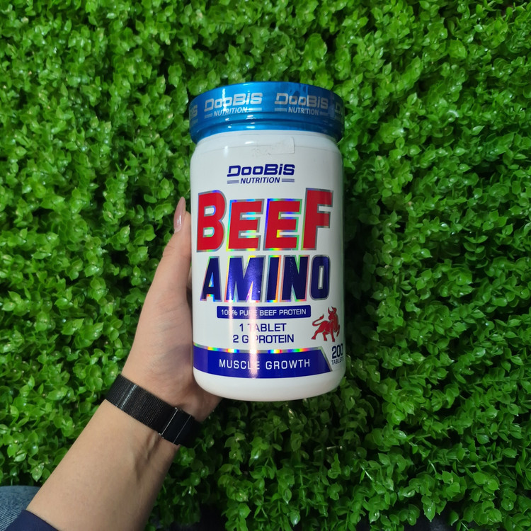 آمینو beef دوبیس 200عددی-تقویت عضله و افزایش ریکاوری بدن(8قسطه)