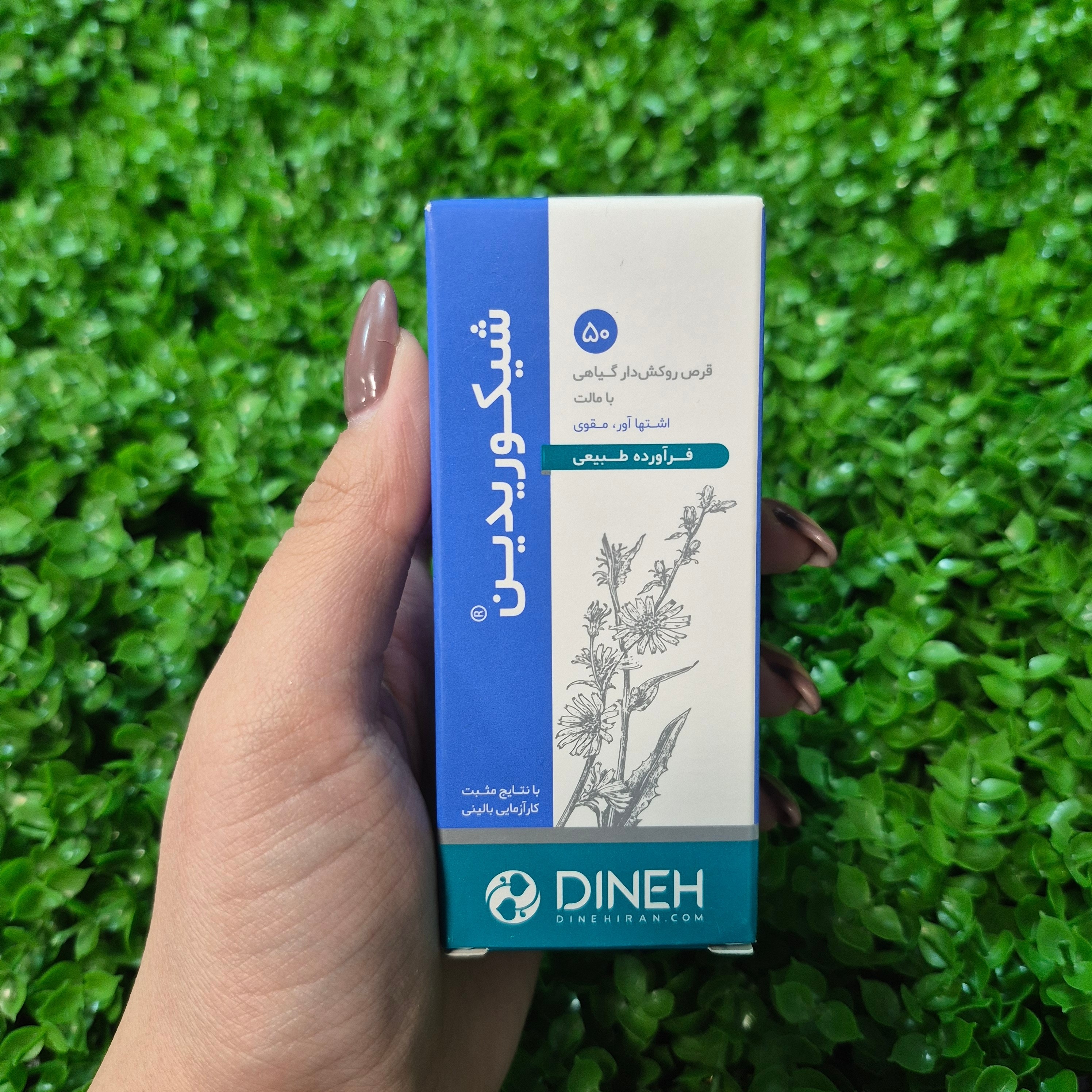 فراورده گیاهی شیکوریدین دینه
