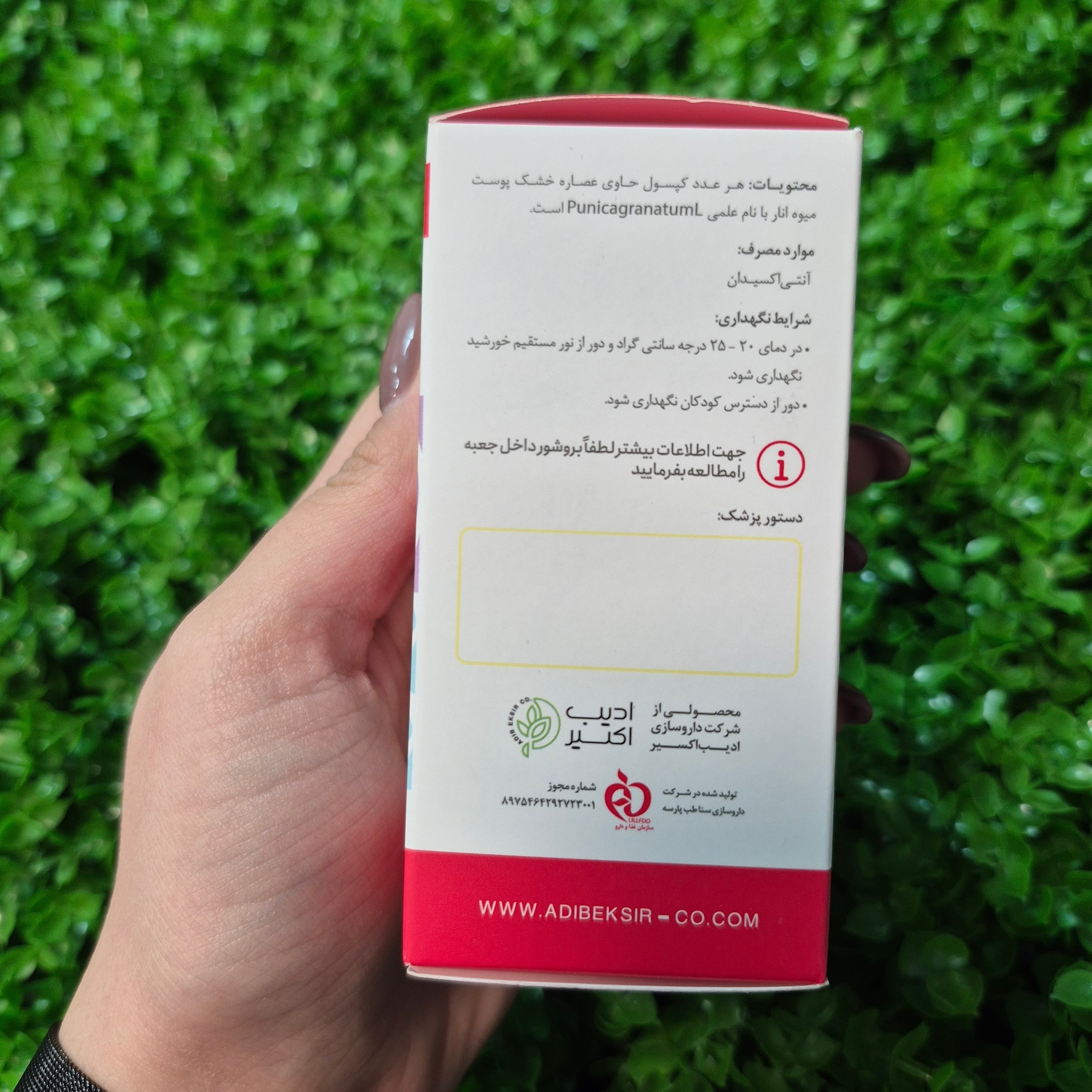 پونیکا ادیب اکسیر 60 عددی