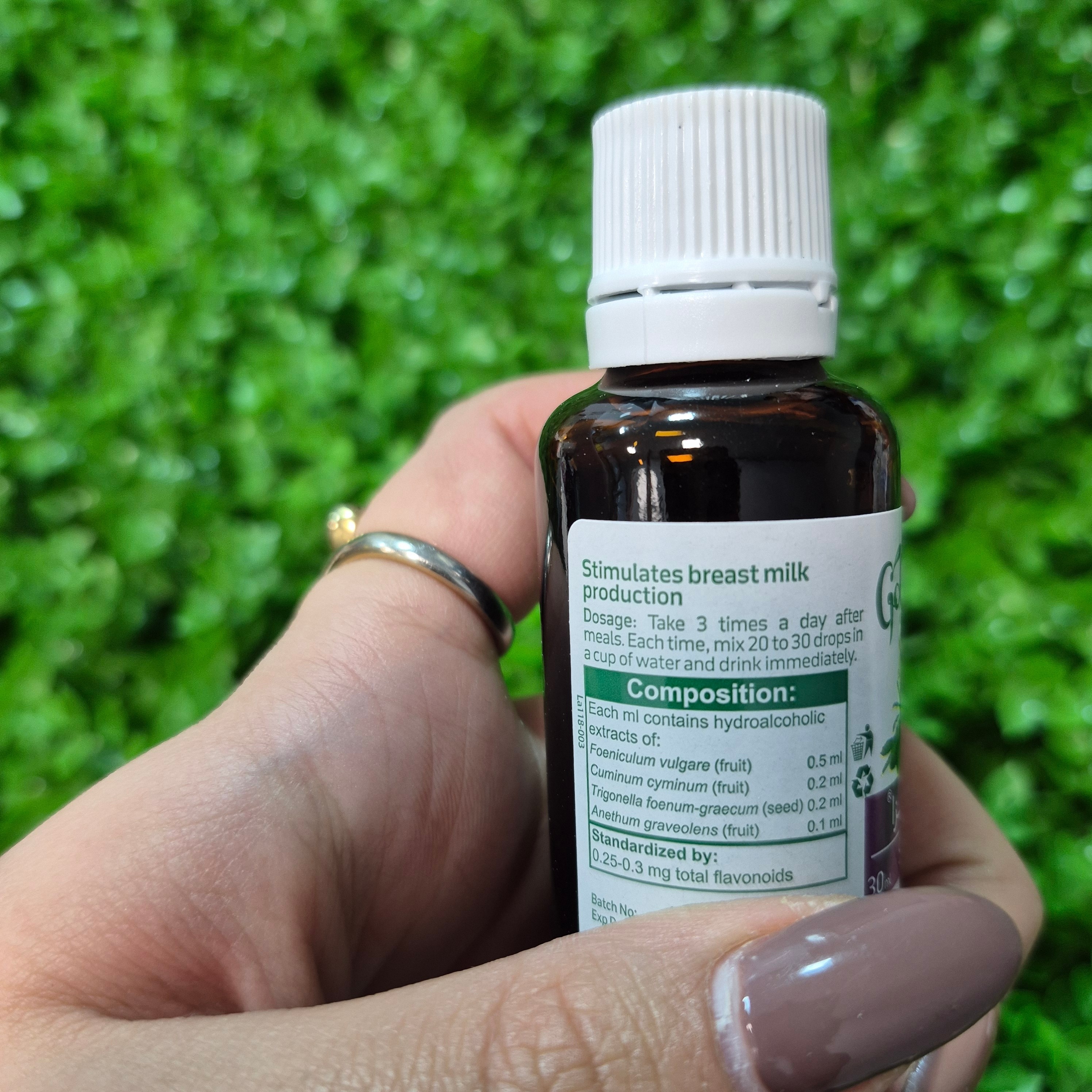 قطره گیاهی شیرافزا 30 میلی لیتر