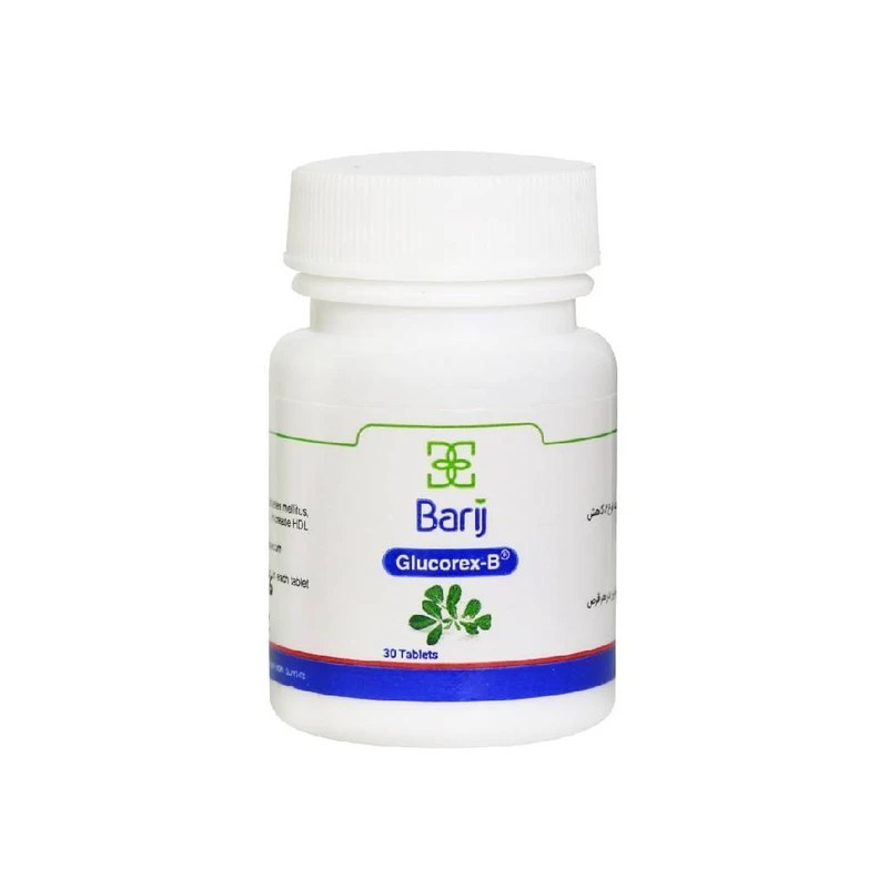فراورده گیاهی گلوکورکس بی باریج اسانس 30 عددی