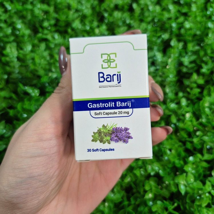 فراورده نرم گاسترولیت باریج اسانس 30 عدد