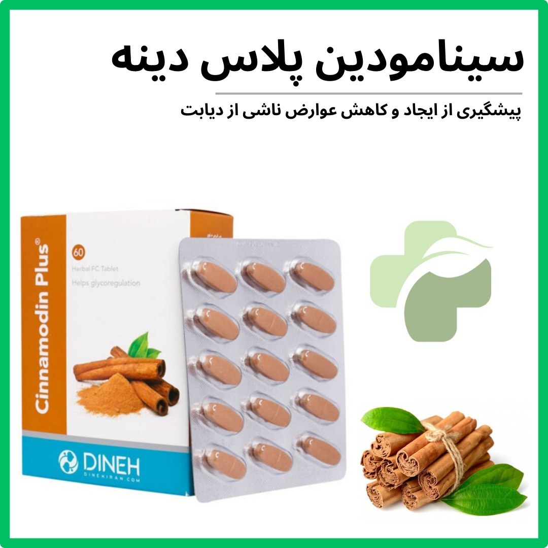 فراورده گیاهی سینامودین پلاس دینه