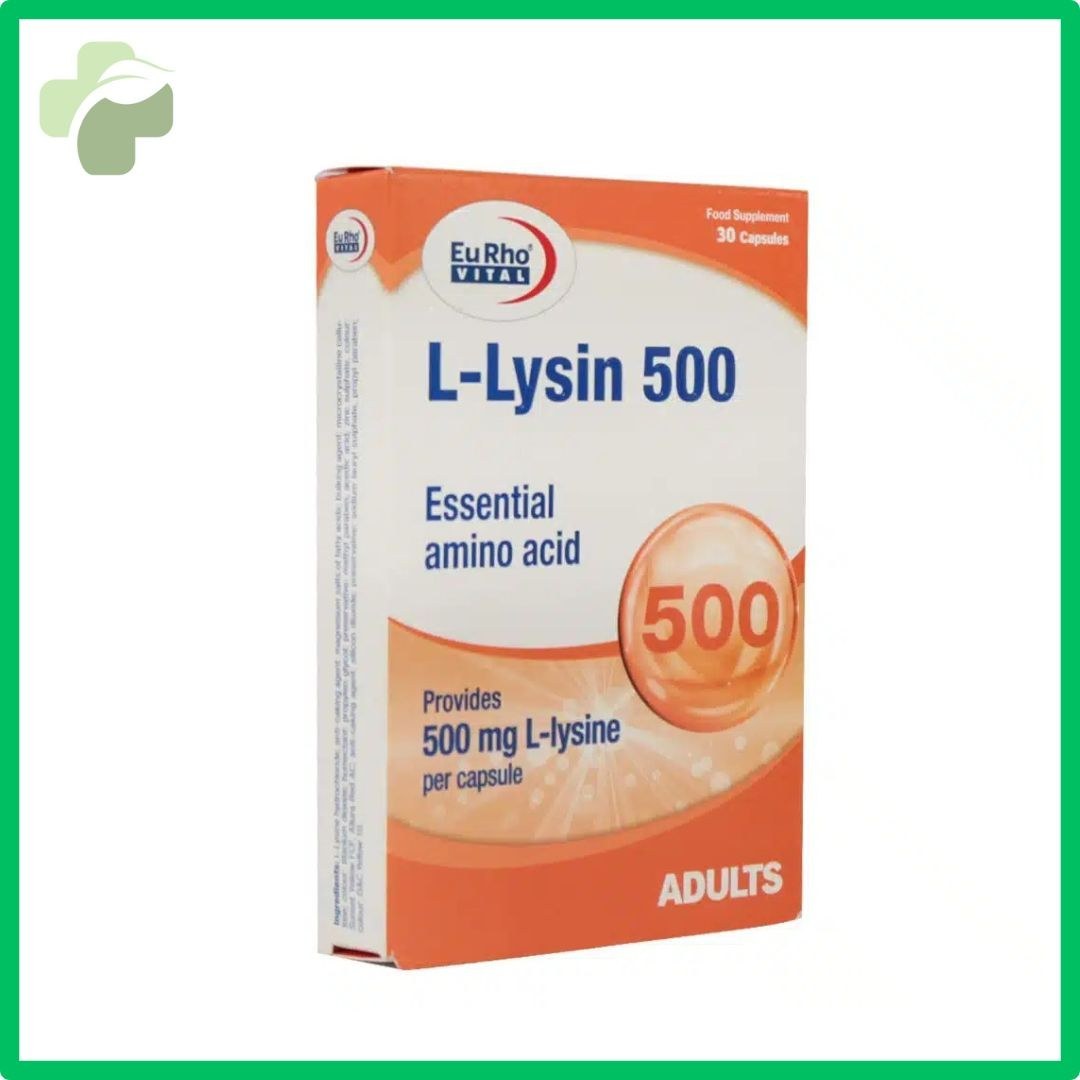 ال لیزین 500 میلی گرم یوروویتال -کلاژن سازی کمک به حفظ سلامت بافت پیوندی پوست