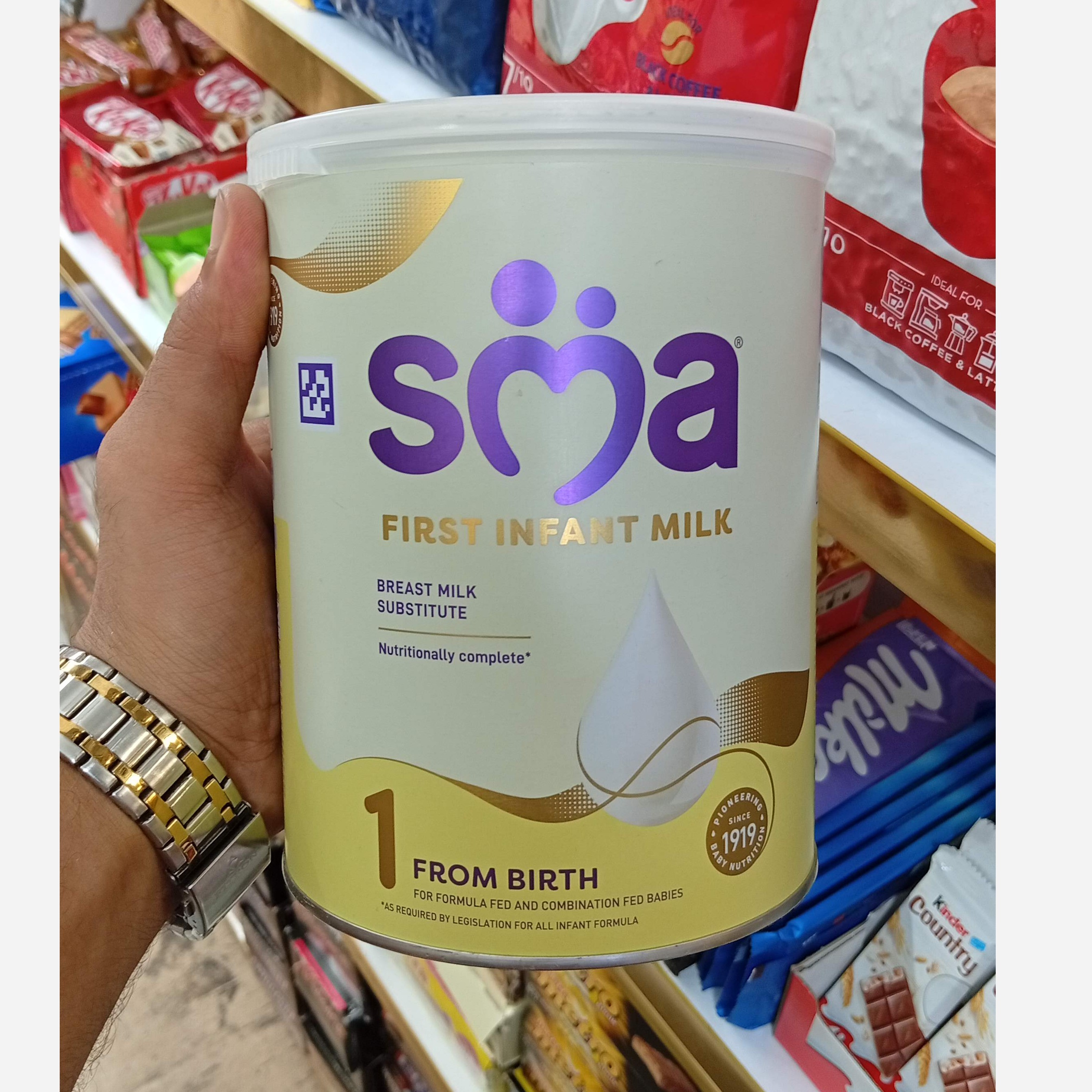 شیرخشک SMA1 (اصلی) بدوتولد تا6ماهگی
