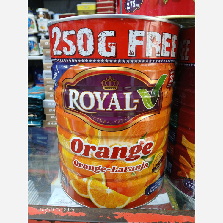 پودر شربت رویال 2کیلو750گرمی اصلی