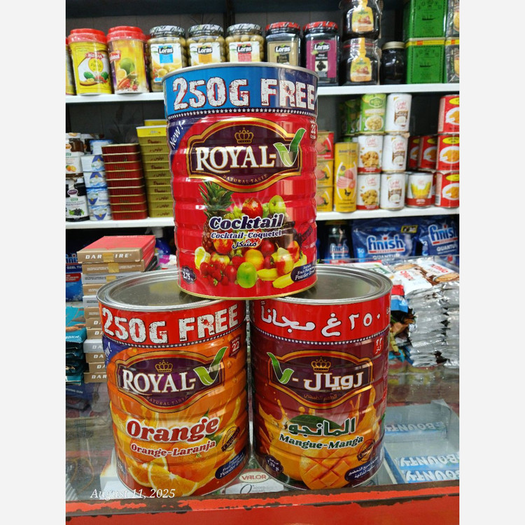 پودر شربت رویال 2کیلو750گرمی اصلی