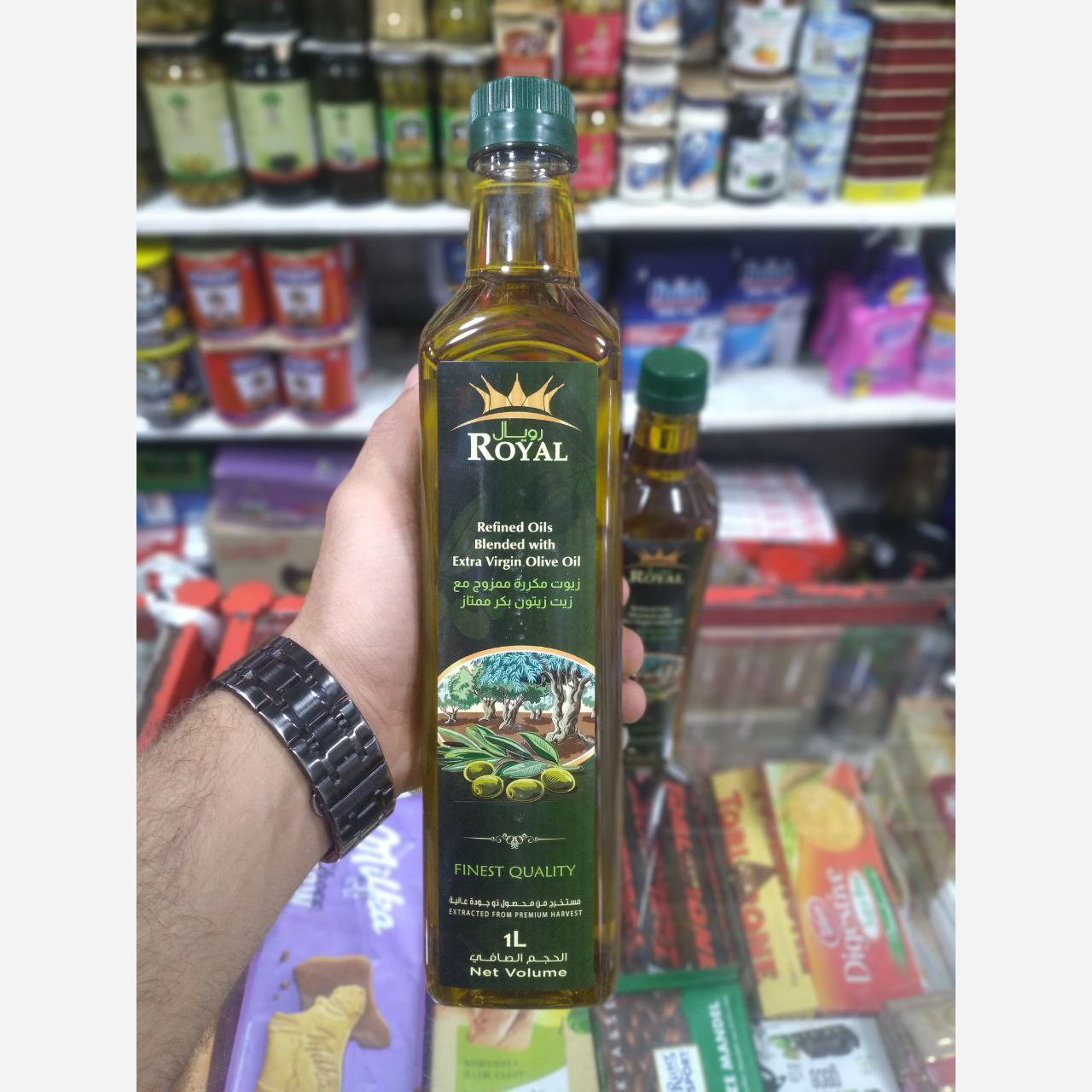 روغن زیتون رویال 1 لیتری اسپانیایی