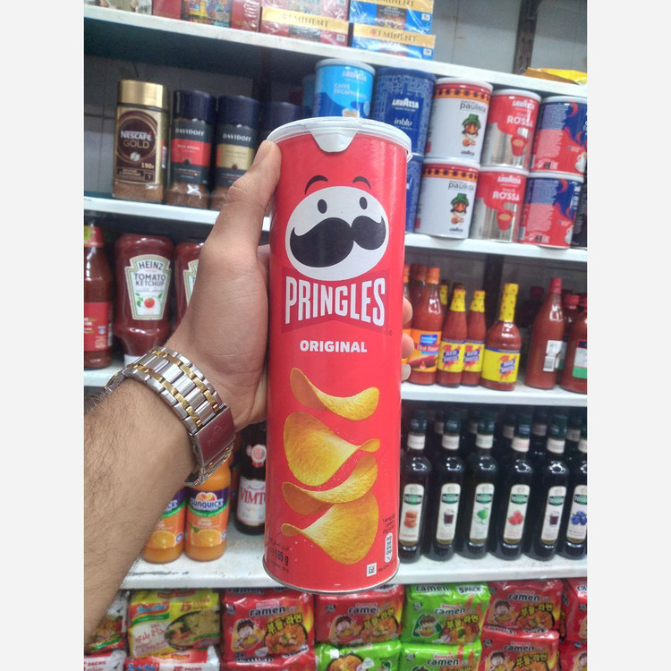 چیپس پرینگلز اصلی 6طعم