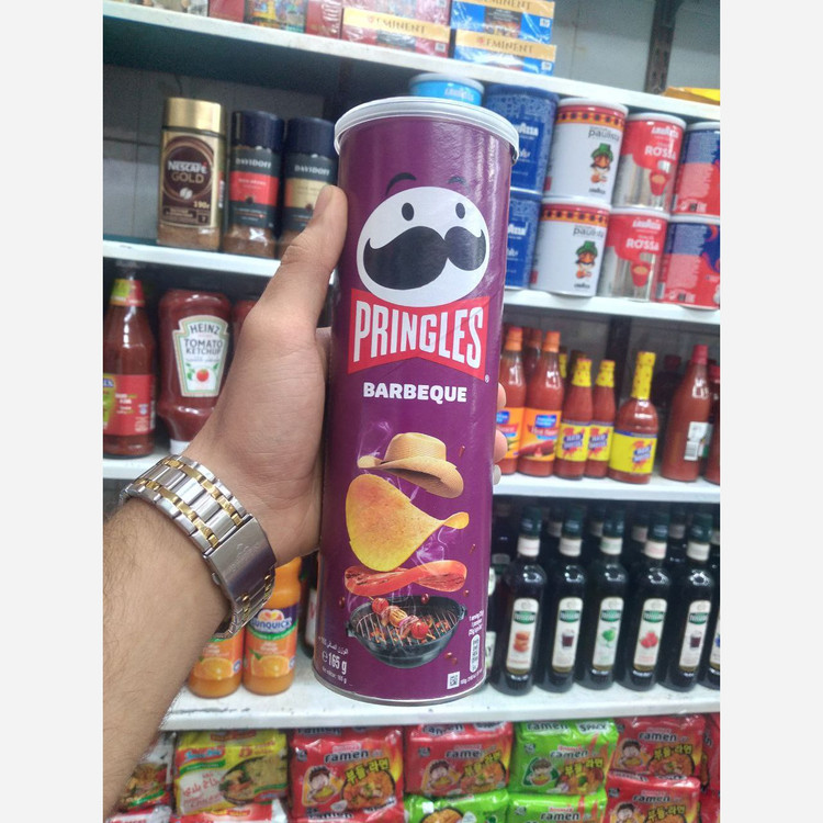 چیپس پرینگلز اصلی 6طعم