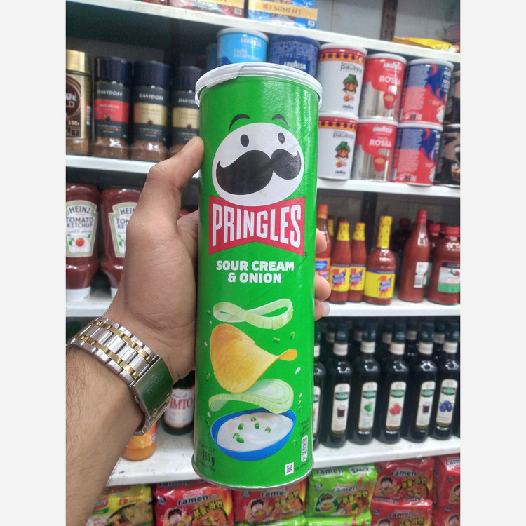 چیپس پرینگلز اصلی 6طعم