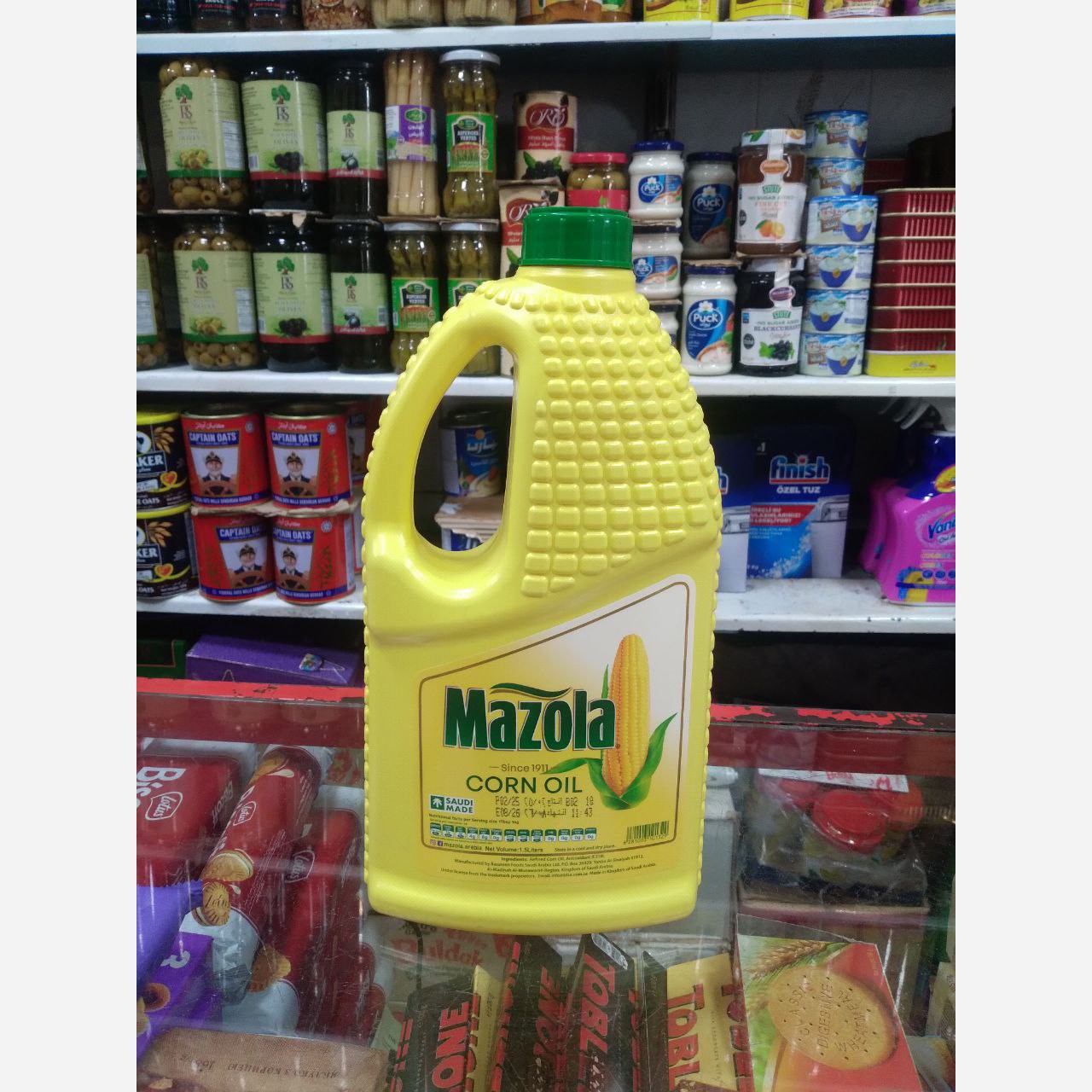 روغن ذرت مازولا 1،5 لیتری اماراتی