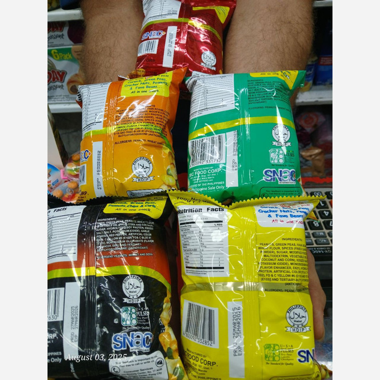اجیل هندی دینگ دنگ 5طعم