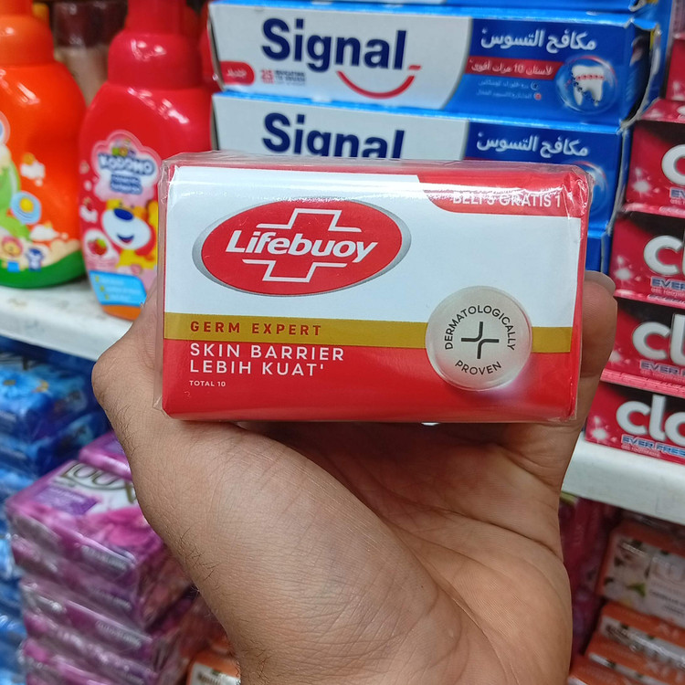 صابون لایف بوی 4تایی اصلی اندونزی
