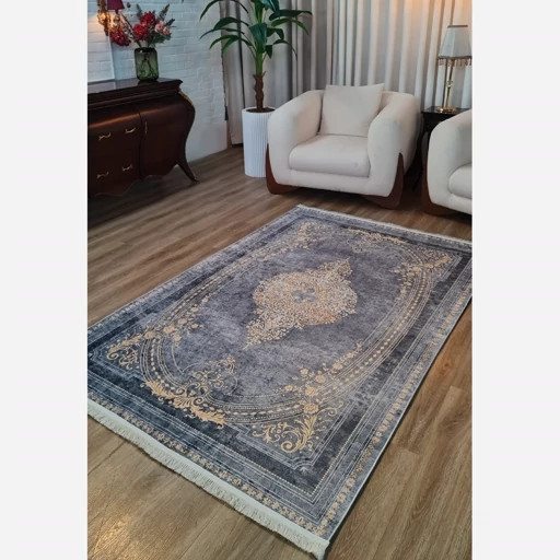 فرشینه مخمل ترک ضد لغزش مدل L422 (قابل سفارش در ابعاد دلخواه)