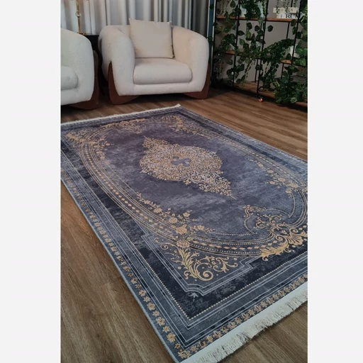 فرشینه مخمل ترک ضد لغزش مدل L422 (قابل سفارش در ابعاد دلخواه)