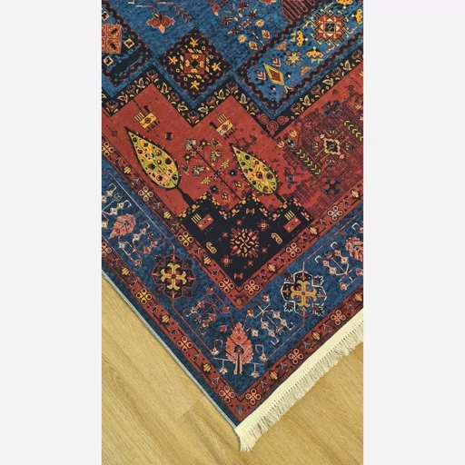 فرشینه سنتی طرح درخت زندگی کد L298