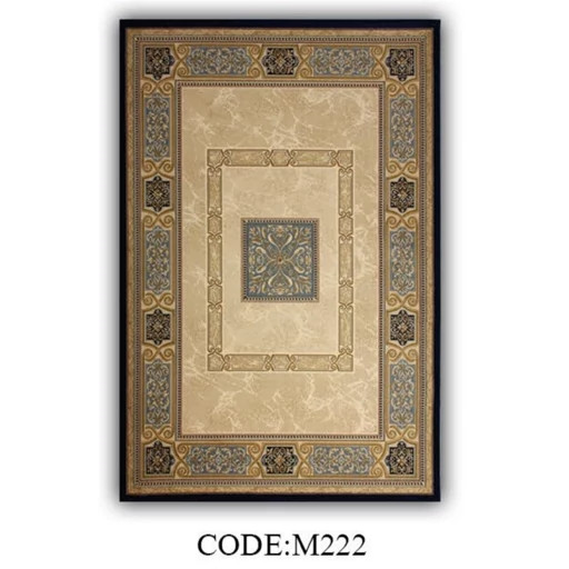 فرشینه مخمل تُرک درجه یک با زیره ضد سُر کد M222