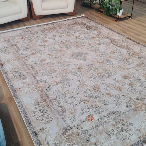 فرشینه مخمل هازان ترک طرح صبا کد L105
