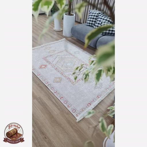 فرشینه راهرویی |جنس رویه مخمل هازان ترک| کد m126 زیره کار ضدلغزش (ابعاد دلخواه)