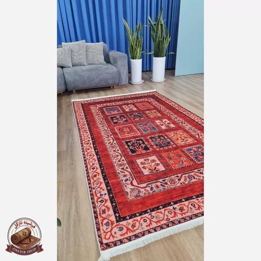 فرشینه سنتی | رویه مخمل هازان ترک نرررم و صاف | زیره استپ دار (اصلا لیز نمیخوره) A092