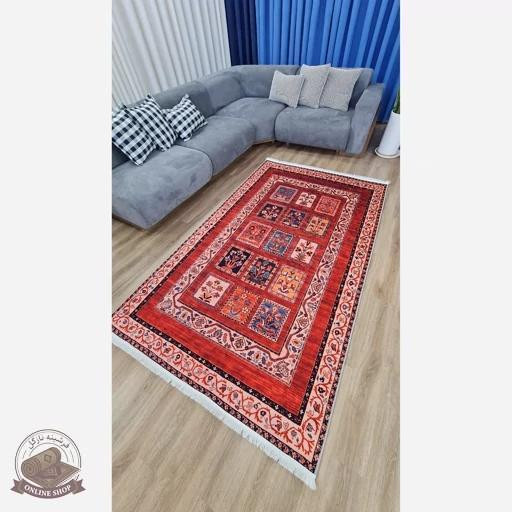 فرشینه سنتی | رویه مخمل هازان ترک نرررم و صاف | زیره استپ دار (اصلا لیز نمیخوره) A092