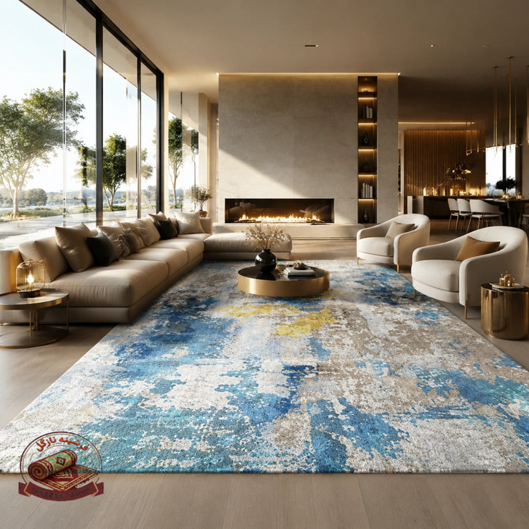 فرشینه مخمل فانتزی استُپ دار (ابعاد دلخواه) m241 و m243
