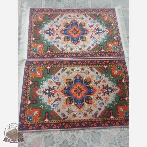 فرشینه مدرن لاکی طرح سنتی ضدلغزش (ابعاد دلخواه تولید میشه) O138