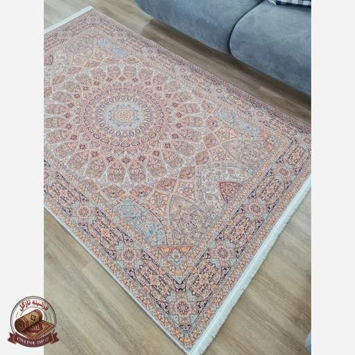 فرشینه مستطیل رویه مخمل هازان ترک کد 109a