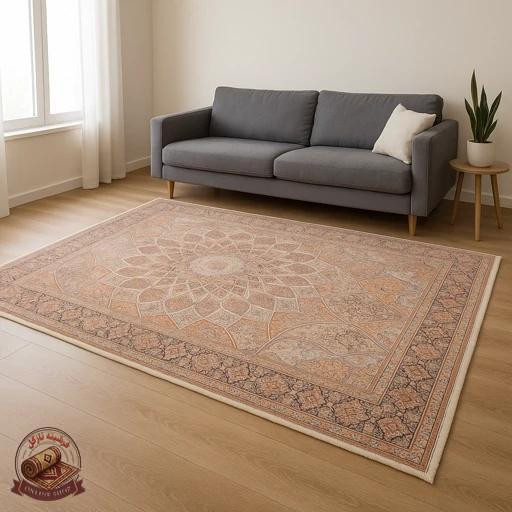 فرشینه مستطیل رویه مخمل هازان ترک کد 109a