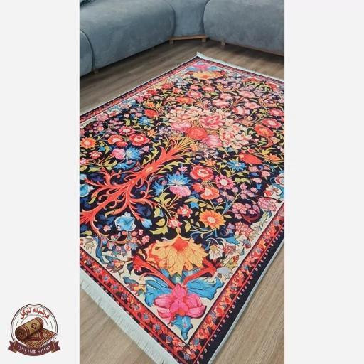 فرشینه مدرن با رویه مخمل هازان کد a048