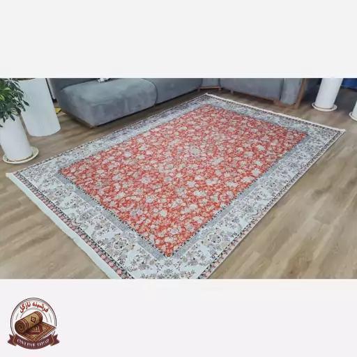فرشینه مدرن مستطیل رویه مخمل هازان ترک کد A131