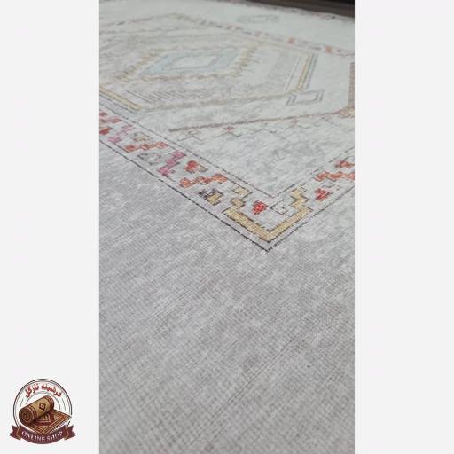 فرشینه راهرویی رویه مخمل هازان ترک کد m126 زیره کار ضدلغزش (ابعاد دلخواه)