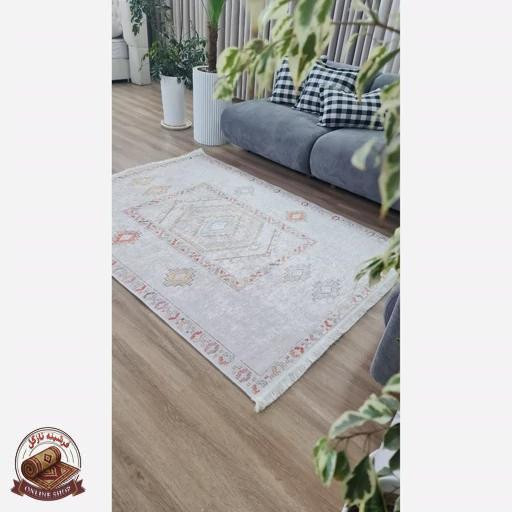فرشینه راهرویی رویه مخمل هازان ترک کد m126 زیره کار ضدلغزش (ابعاد دلخواه)