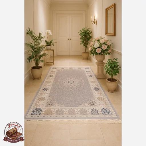 فرشینه مخمل راهرویی رویه مخمل زیره استُپ دار