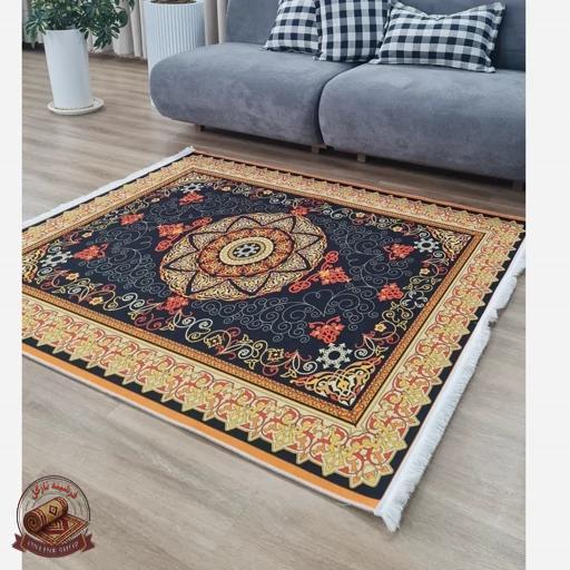 فرشینه مدرن مربع ضد پرز و ضد حساسیت a132