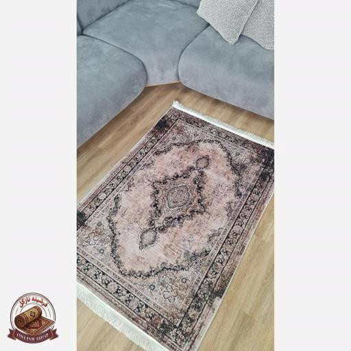 فرشینه مدرن مخمل نرم | هازان ترک، نرم و لوکس کد a142 | ابعاد مختلف