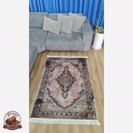 فرشینه مدرن مخمل نرم | هازان ترک، نرم و لوکس کد a142 | ابعاد مختلف