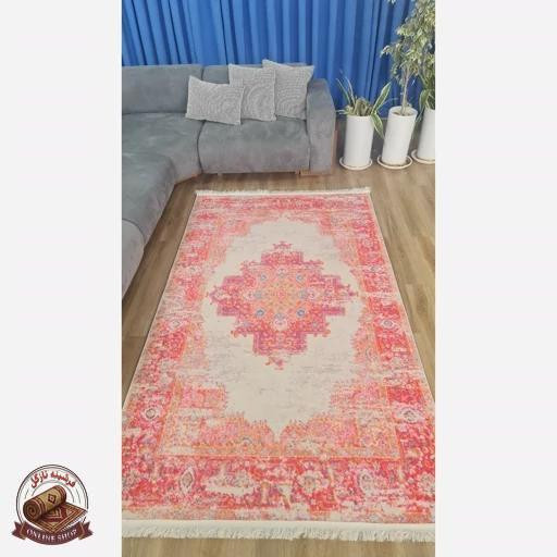 پادری مخمل صورتی استُپ دار (اصلا لیز نمیخوره) m131