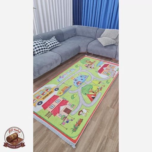 فرشینه مخمل آموزنده شادی و نشاط را به اتاق فرزندتان بیاوریدc207
