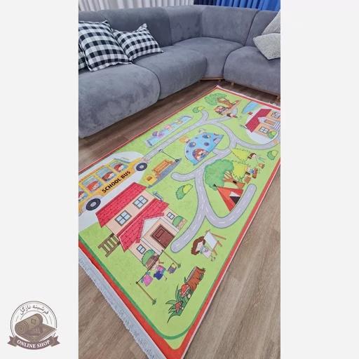 فرشینه مخمل آموزنده شادی و نشاط را به اتاق فرزندتان بیاوریدc207