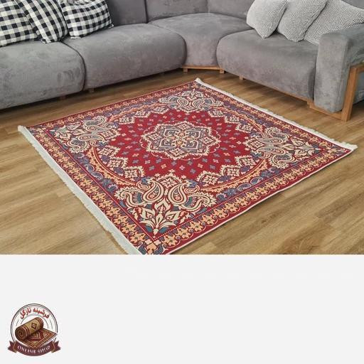 فرشینه مخمل مربعی استُپ دار ( اصلا سُر نمیخوره ) q117