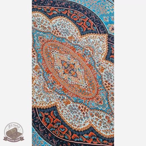 فرش مخمل مدرن طرح ابریشمی a107