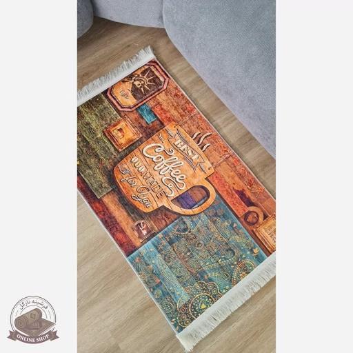 فرشینه آشپزخونه مخمل استُپ دار (اصلا سُر نمیخوره) ابعاد دلخواه 011