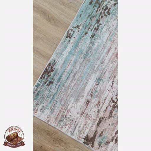 فرشینه مدرن نرم و لطیف طرح پتینه استُپ دار (ابعاد دلخواه) تولید میشه roll08